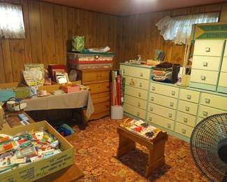 Sewing room