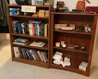 Bookcases, books,men watches