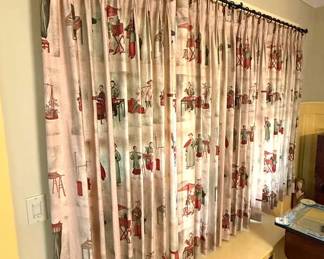 Whimsical WellMade Asian Theme Drapes