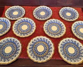 Antique Doulton Burslem England Plates