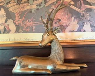 Brass Resting Stagg