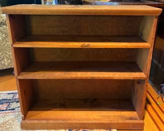 Vintage Wood Bookcase