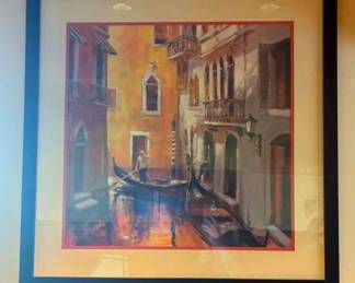 Venice Morning Print