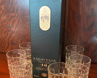 Square Motif Whiskey Glasses