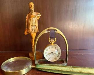 Paul A. Meyrowitz Fifth Ave Transparent Brass Pocket Watch More