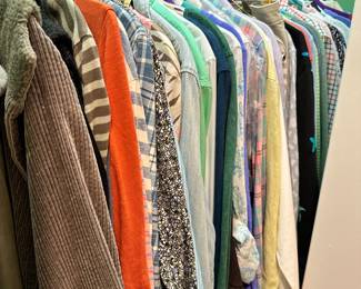 Coats, summer and winter clothing