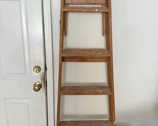 wood ladder
