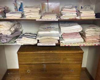 Lines and MCM chest of drawers