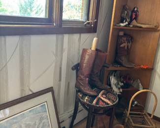 Western themed items; boors