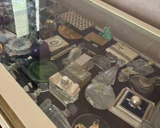 Perfume bottle collection 