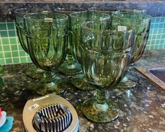 Green glass 