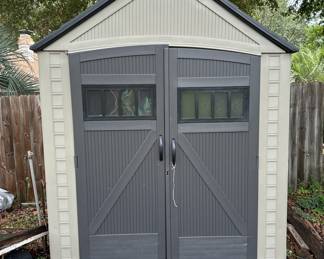 Backyard shed