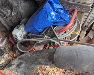 more tools, but the lawnmower does not go