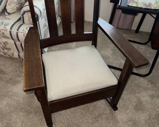 Mission Oak rocker