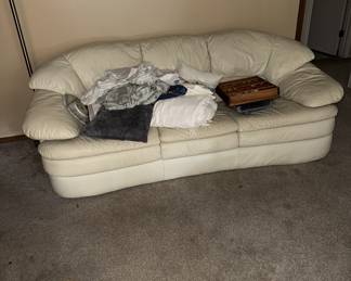 Leather sofa