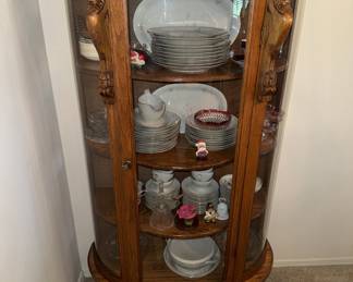 Small China cabinet 5 feet tall