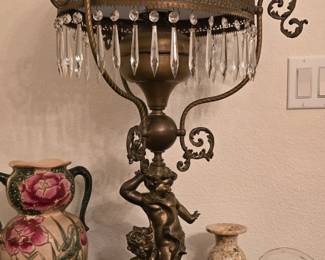 Antique Oil Lamp