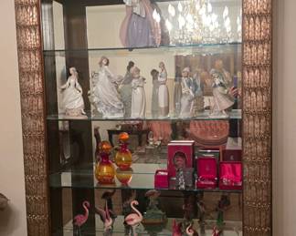 Beautiful Lighted Display Cabinet