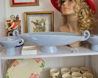 Midcentury 3 pc. Centerpiece Set - Mannequin