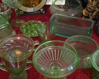 Uranium Vaseline Glass Collection