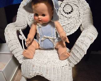 Wicker Chair - Baby Doll