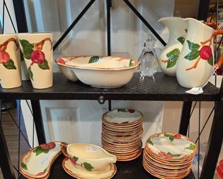 Franciscan Apple Dishes