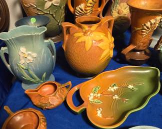 Roseville- Hull - Wellar - Van Briggle Pottery Collection