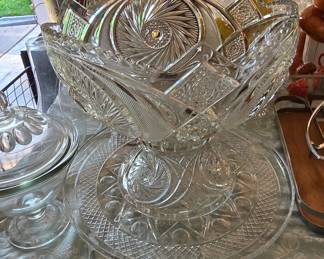 Punch Bowl and Charger