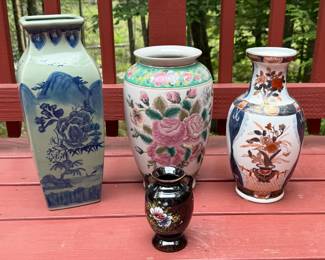 Asian Vase lot