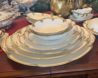 Limoge China! Never seen such a complete set! Beautiful 
