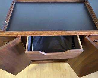 Drexel Heritage Burl Wood Campaign Server Buffet - Available for pre-sale, call 949-280-0221 for pricing 
