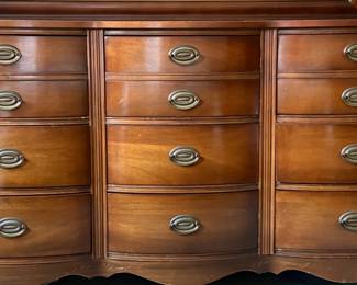 Vintage Federalist Mahogany Dresser -                                         Available for pre-sale, call 949-280-0221 for pricing