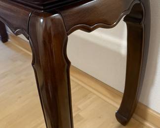 Solid wood console table - available for pre-sale, call 949-280-0221 for pricing.