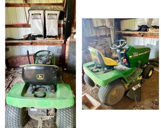 John Deere Mower with bagger