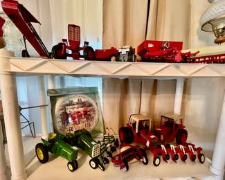 Vintage farm tractors