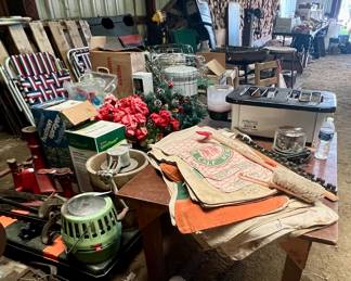 Various outdoor items