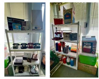 Nice vintage Cooler’s, vintage phones