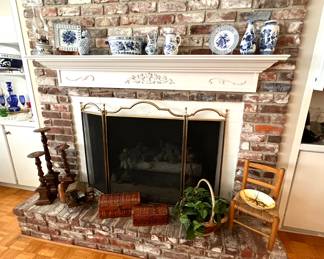 Blue & White Decor - Candleholders…