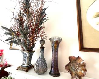 Silk Decor - Carnival Glass 