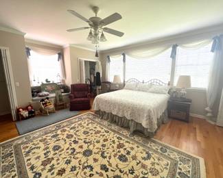 View of Bedroom - King Size Bed 