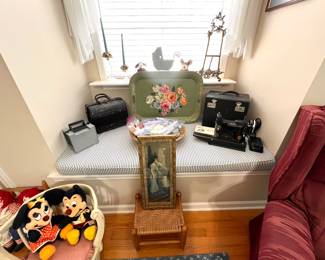 Framed Print - Footstool…