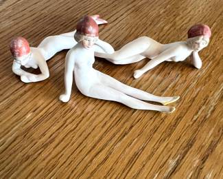 Porcelain Miniature Figurines 