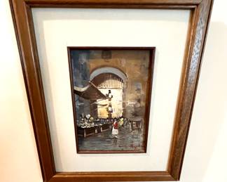 Oil on Canvas - Impressionist 
Guiseppe Rispoli 