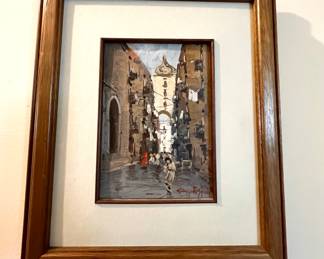 Oil on Canvas - Impressionist 
Guiseppe Rispoli 