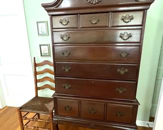 Rush Seat Chair - Secretary