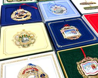The White House Historical Association Christmas Ornaments Lot
