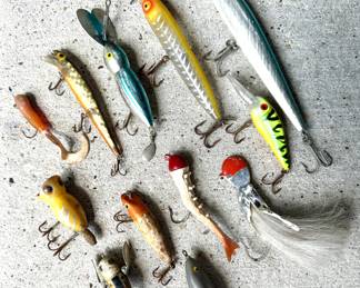 Vintage Fishing Lure Lot