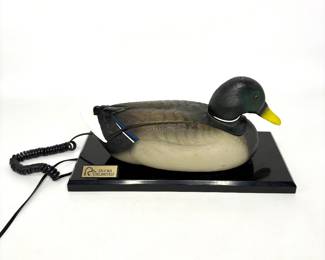 Ducks Unlimited Mallard Duck Decoy Landline Phone