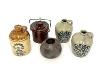 Mini Crock Stoneware Lot