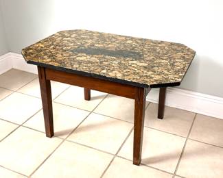 Granite Top Coffee Table